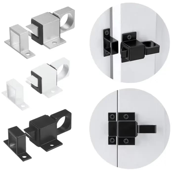 Loquet à ressort automatique en alliage d'aluminium