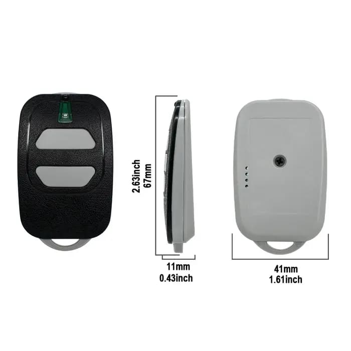 DEA Ouvre-porte de porte de garage Ouvre-télécommande pour GT2 GT4 GTI2 GTI4 GTI2N GTI4N GTI2M GTI4M TR2 TR4 TR2N TR4N GENIE 273 273L 433.92MHz