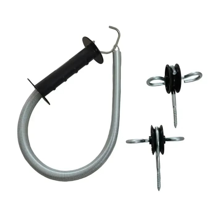 Kit de portail pour clôture électrique, matériel de système de clôture pour élevage extérieur
