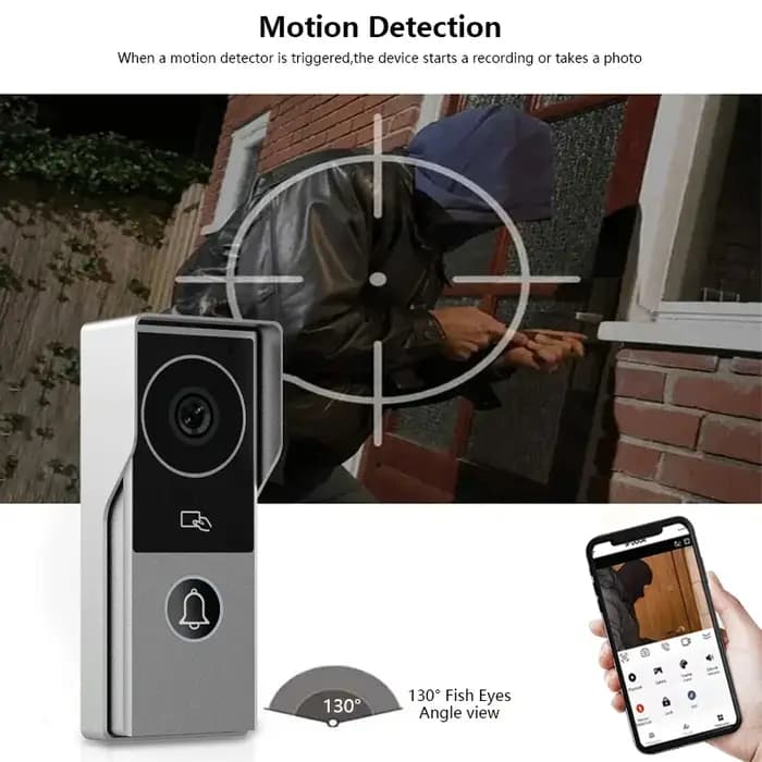 ANJIELO Tuya Smart 1080P2 Visiophone filaire
