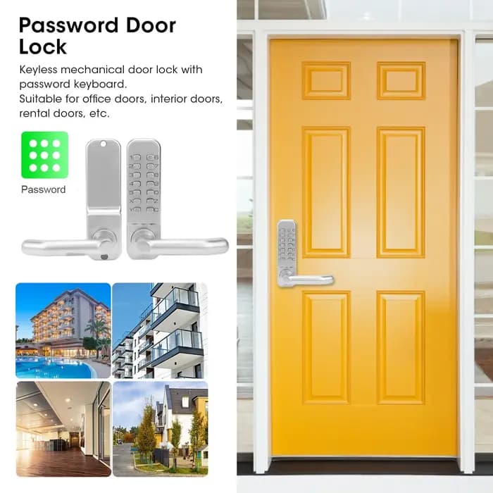 Dispositif de sécurité à domicile avec entrée sans clé