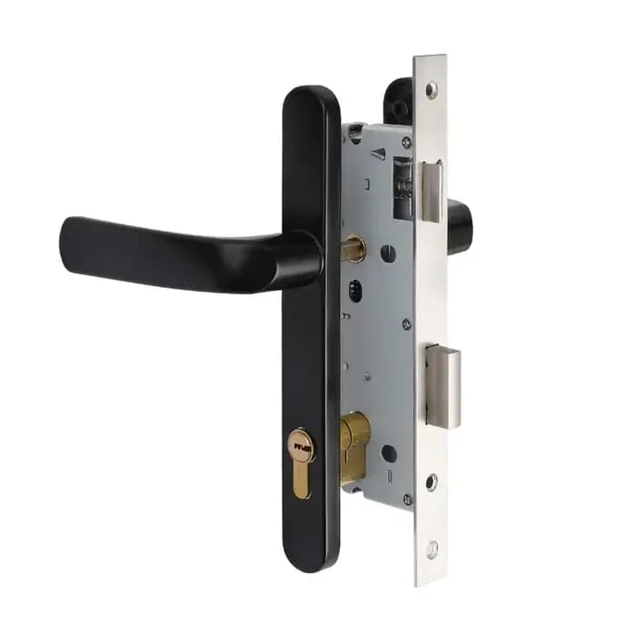 Serrure de porte en alliage d'aluminium