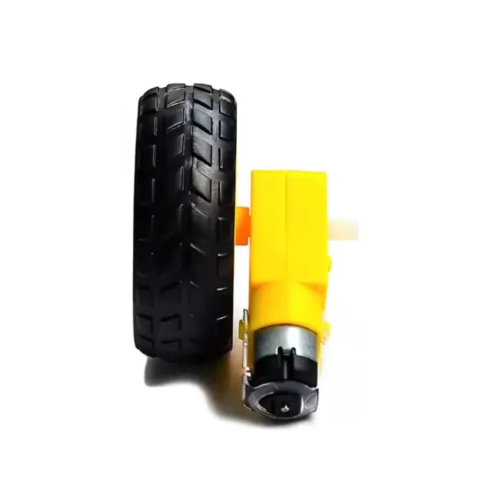 Moteur DC3V-6V à roue de 65 mm