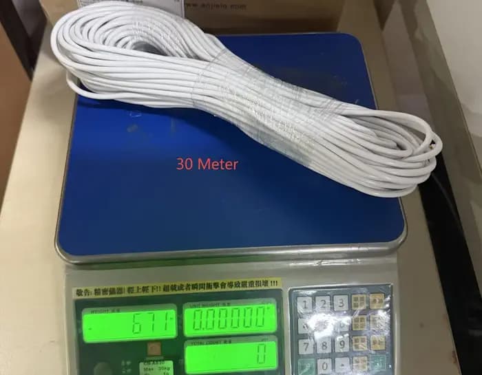 ANJIELO Câble de système d'interphone vidéo à 4 fils avec terminal à 4 broches Connecteur mâle 10M 20M 30M