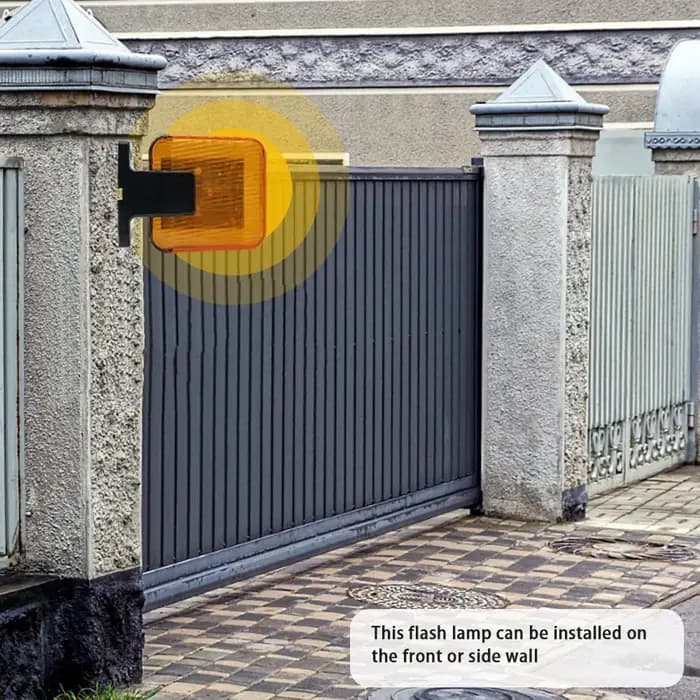 Voyant d'avertissement pour ouvre-porte coulissant et battante