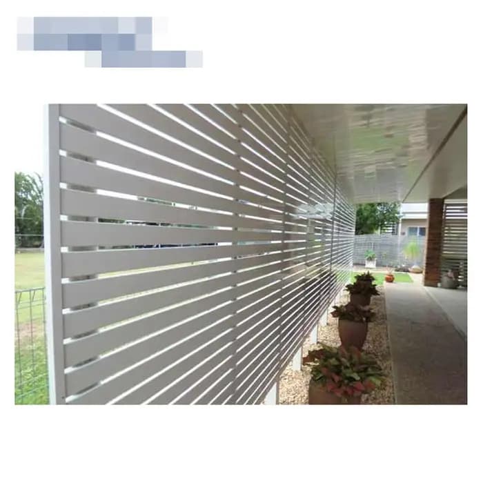 Clôture de confidentialité pour décoration de jardin