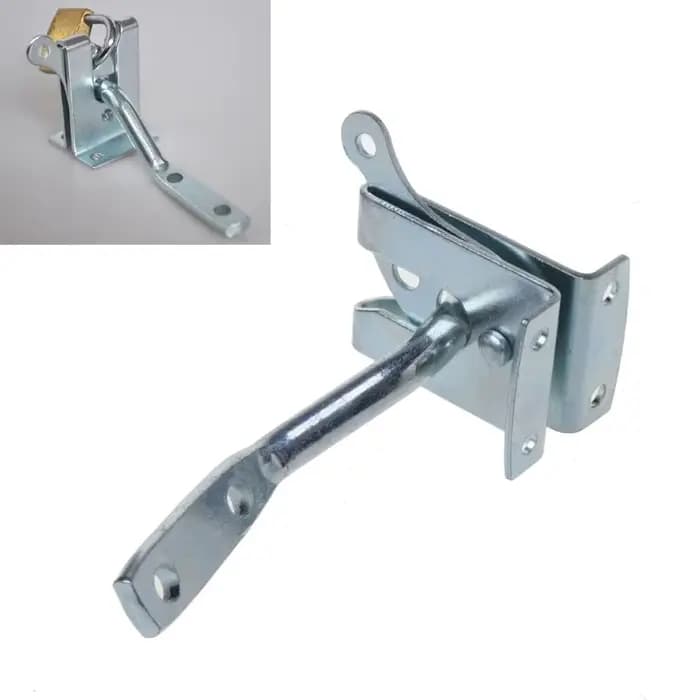 Boulon autobloquant pour loquet porte grange, serrure à gravité pour clôture jardin, pâturage Fa