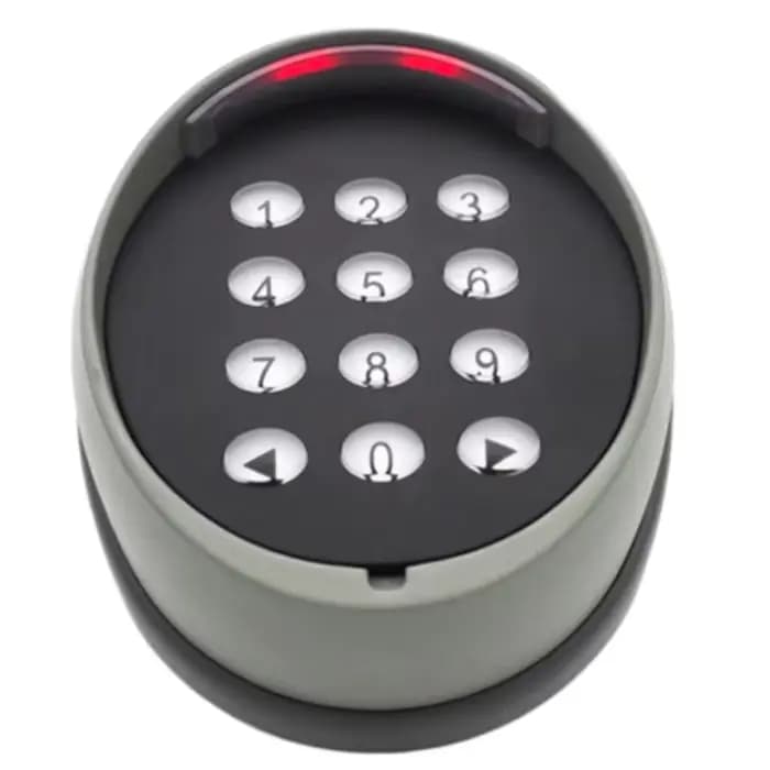 Serrure de porte numérique sans fil à code roulant 433/433