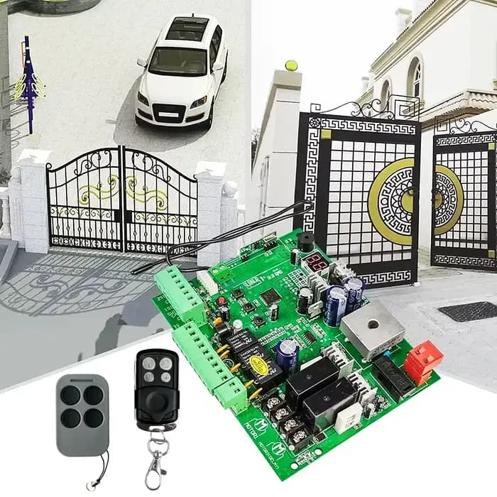 Carte PCB DC 24V pour ouvre-porte battante automatique à Double bras