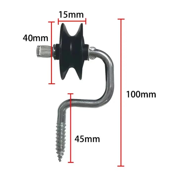 Isolateur d'angle pour clôture électrique pour poteaux en bois