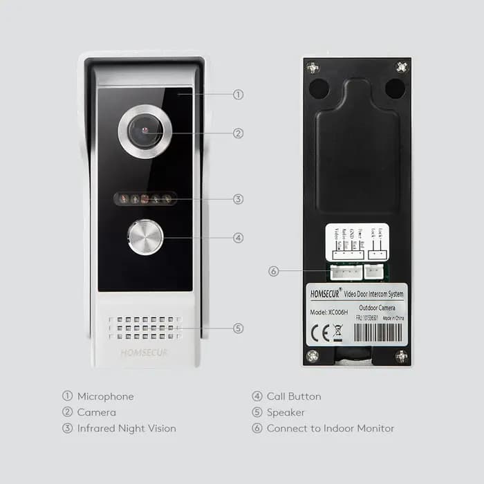 Tuya – visiophone intelligent WIFI HD 10 pouces