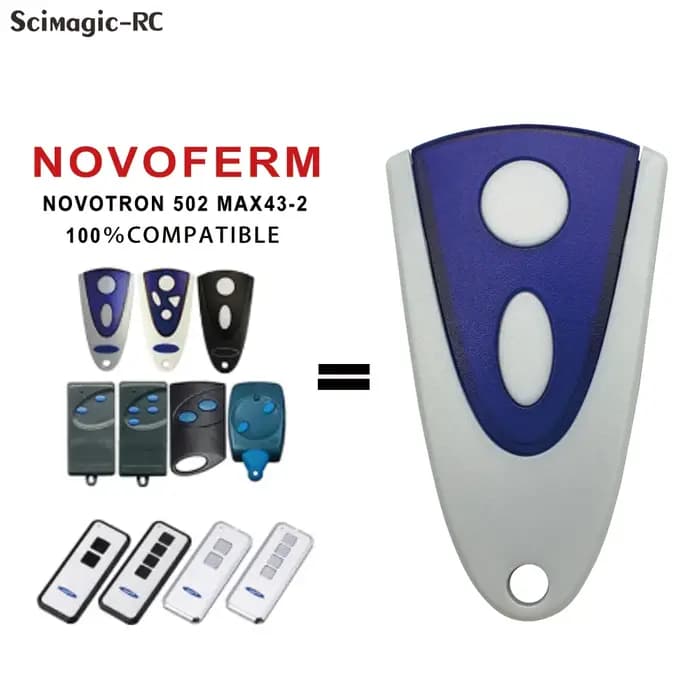 NOVOFERM NOVOTRON TORMATIC 433.92MHz barrière coulissante porte battante