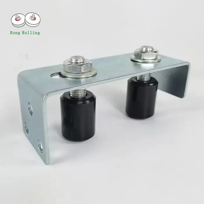 Support de rouleau de guidage supérieur pour portail coulissant