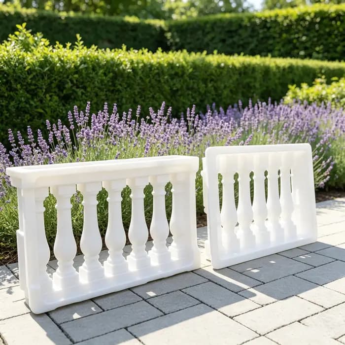 Moule en ciment pour clôture de parterre de fleurs en briques préfabriquées en béton imitation pierre et brique ancienne pour la rénovation des cours et des bandes vertes