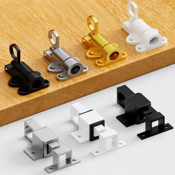 Loquet à ressort automatique en alliage d'aluminium