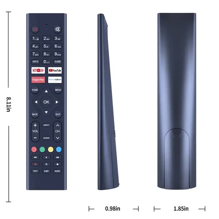 Nouvelle télécommande pour OK.ODL 40760FN-TAB.ODL 24760HN-TAB.ODL 32771HN-TAB.ODL 40761FN-TAB SMART TV