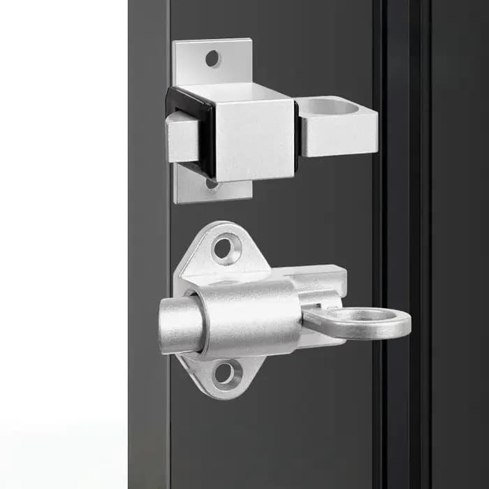 Loquet à ressort automatique en alliage d'aluminium