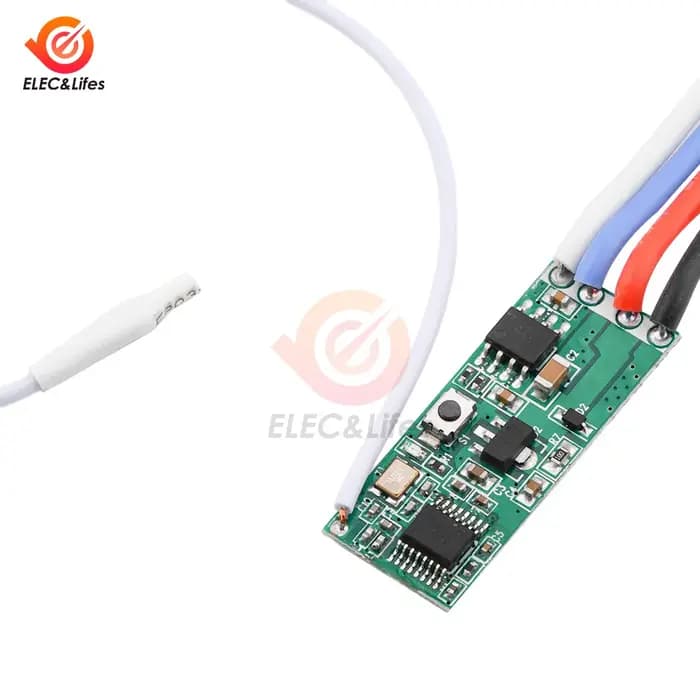 Module de télécommande sans fil à distance avant et arrière