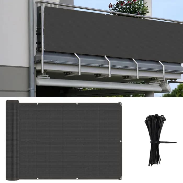 Couverture d'écran de confidentialité pour balcon