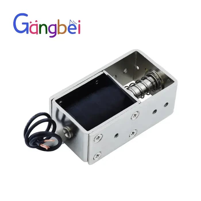 Gangbei-S1670DL DC 12 V 24 V Push & Pull type électro-aimant 12 v serrures de porte électromagnétiques interrupteur électromagnétique