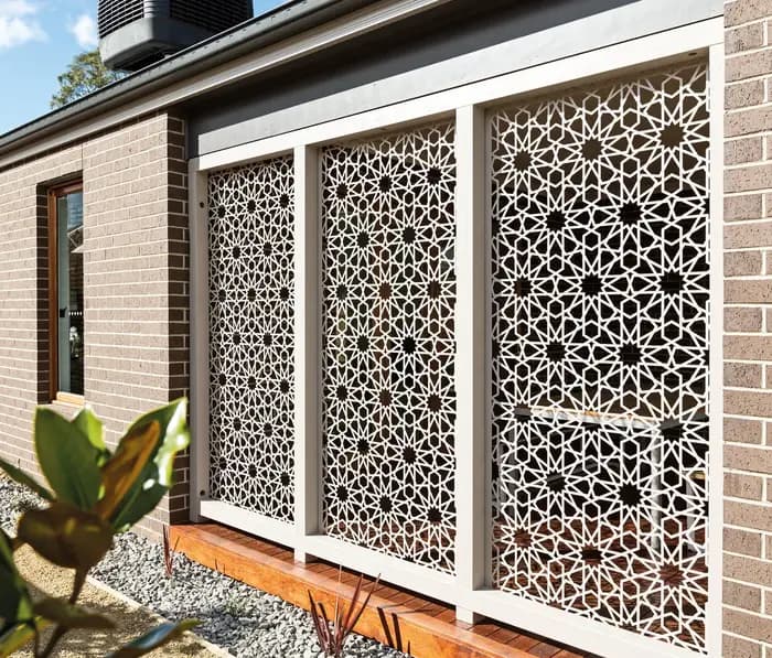 Panneaux de clôture horizontaux en aluminium, écrans d'intimité, clôtures métalliques pour jardin, cour, patio, villa, extérieur, modernes, sur mesure, noir, gris