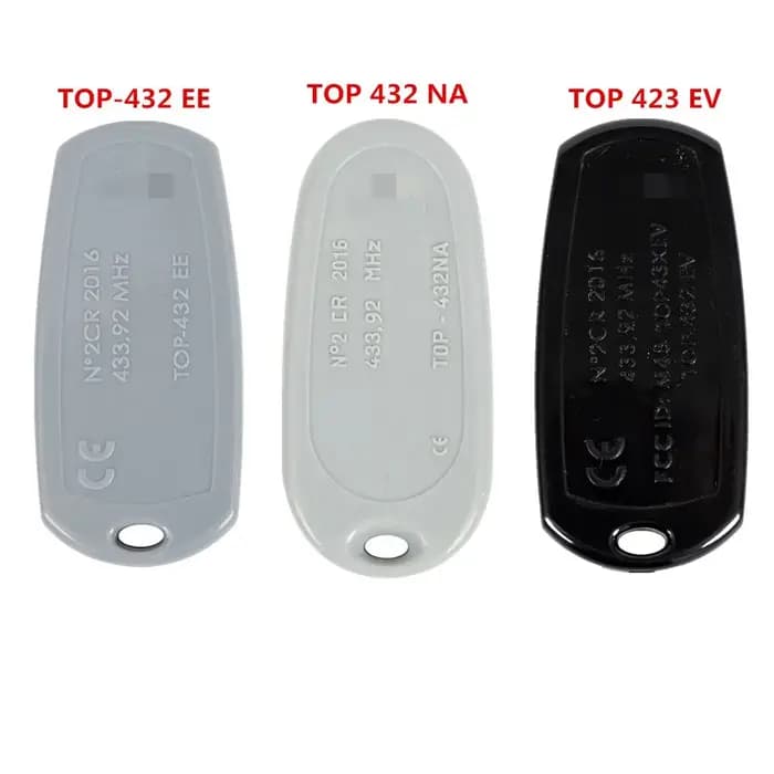 TOP432EE Télécommande 2 canaux Top 432EV Code fixe Fréquence 433,92 MHz