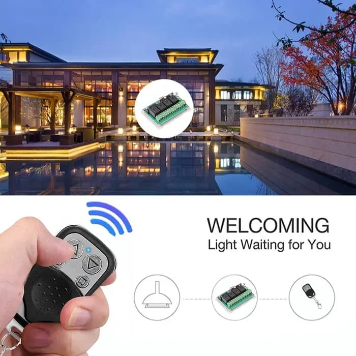 433MHz copie à distance 4 boutons Clone télécommande transmetteur sans fil pour porte de Garage porte électrique RF contrôleur clé de verrouillage