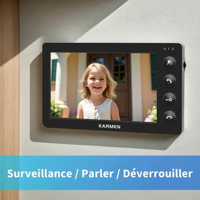 Interphone vidéo filaire pour la maison