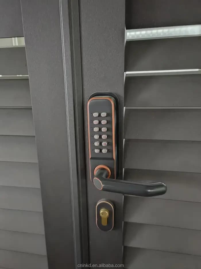 Porte d'entrée de jardin européenne personnalisée