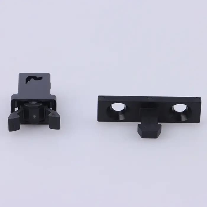 Offre spéciale! 10 pièces de serrures de porte noires et blanches PR-001 pour climatiseur MS