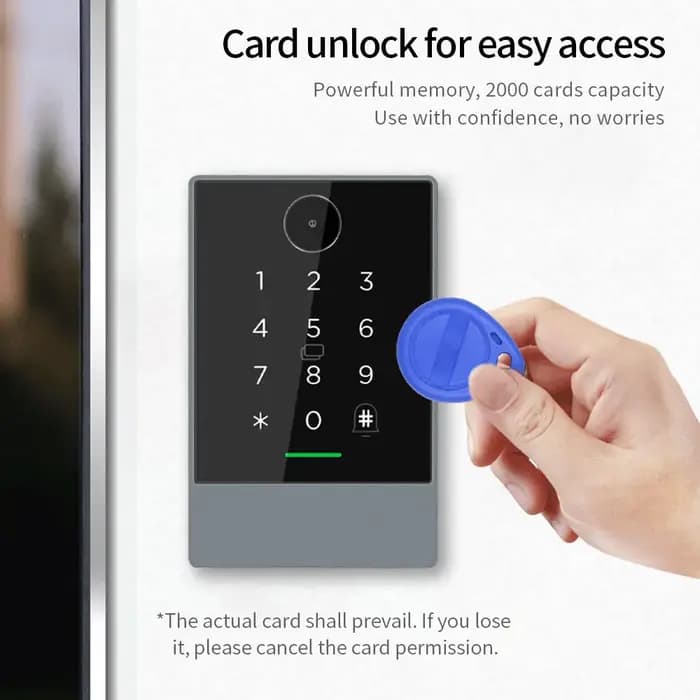 TTLOCK – lecteur de contrôle d'accès QRcode K3Q + G2 Hub