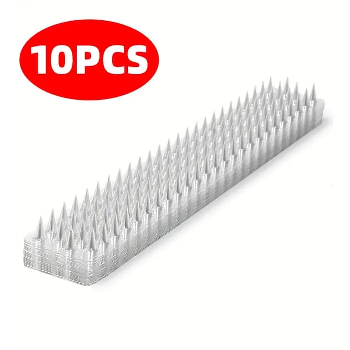 BOLTIFY Piques de clôture murales répulsives pour chats et animaux, antivol, en plastique, pour murs
