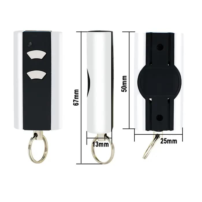 Normstahl Télécommande de porte de garage 433 MHz EA433 2 KM RCU433 4K