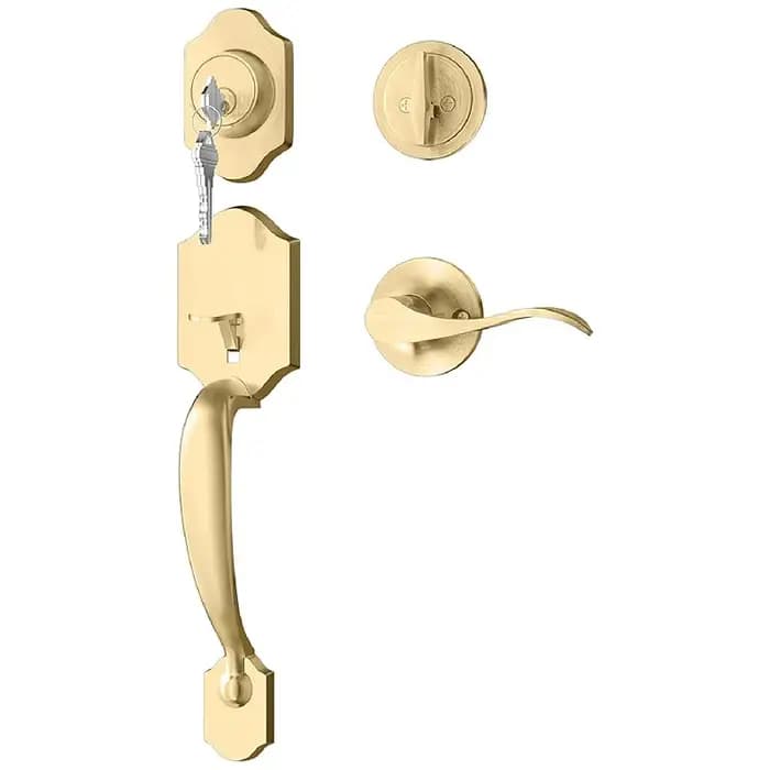 Serrure d'entrée à Double porte européenne