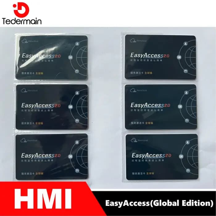 EasyAccess 2.0-Carte d'autorisation télécommande, pour Weintek Weinview HMI iE/cstuff/estuff series